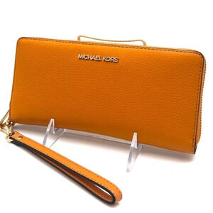 Michael Kors Large Continental Wallet Wristlet Cider (NWT)